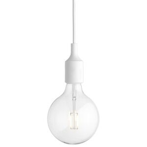 Muuto E27 White Pendant Light Lamp Mattias Stahlbom Modern Minimalist‎ Decor